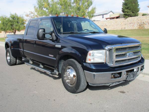 2005 FORD F350 CREW CAB DIESEL DUALLY W/ GOOSE NECK HITCH! REDUCED! for sale in El Paso, NM – photo 6
