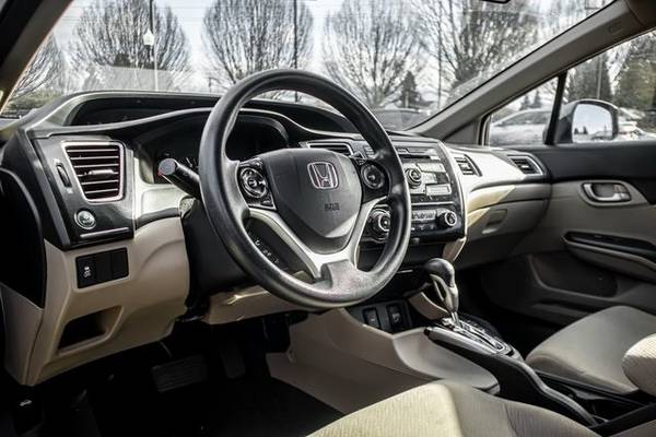 2013 Honda Civic LX Sedan - - by dealer - vehicle for sale in Sumner, WA – photo 5