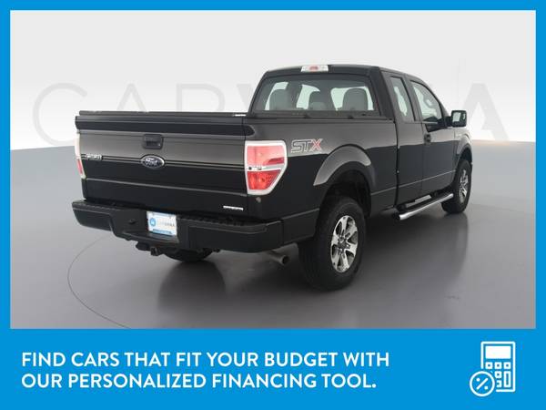 2014 Ford F150 Super Cab STX Pickup 4D 6 1/2 ft pickup Black for sale in Arlington, District Of Columbia – photo 8
