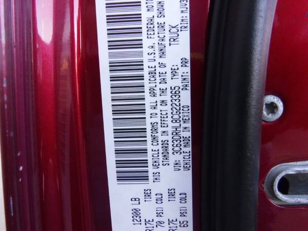 2012 RAM 3500 SLT, CREW CAB, 4X4, DIESEL for sale in Rogersville, MO – photo 21
