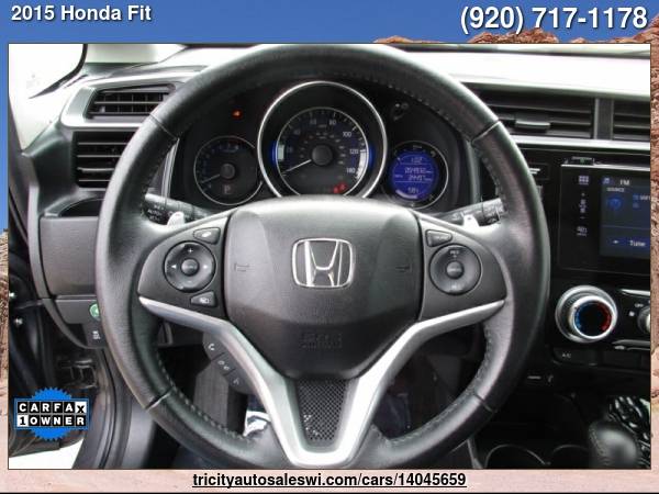 2015 HONDA FIT EX L 4DR HATCHBACK Family owned since 1971 - cars & for sale in MENASHA, WI – photo 14