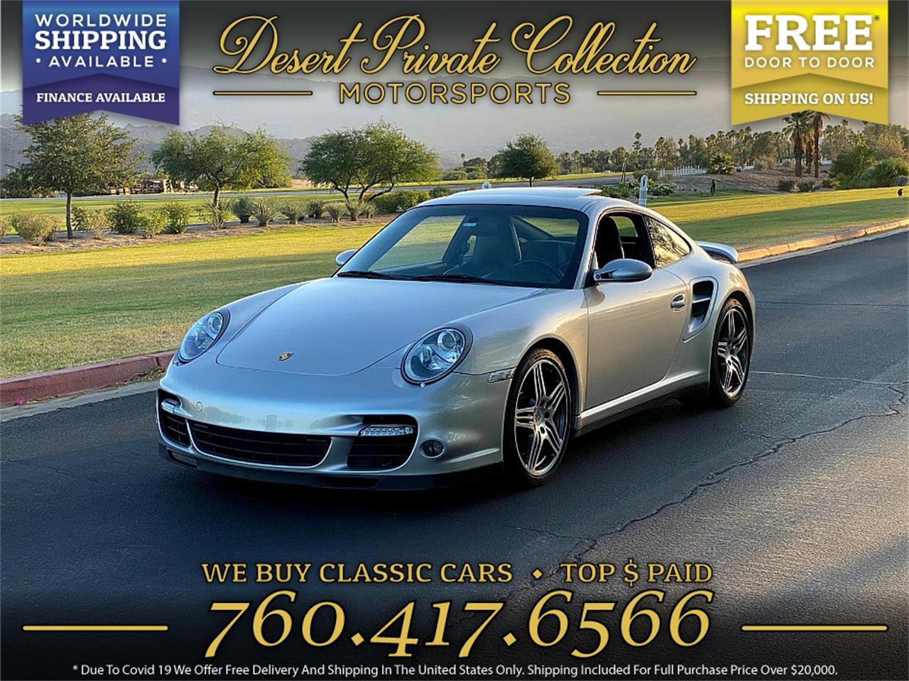 2007 Porsche 911 Turbo for sale in Palm Desert , CA – photo 2