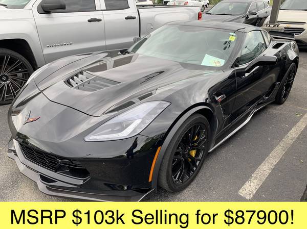 2018 CORVETTE Z06 COUPE! 6 2 V8! 2LZ! MANUAL! LOW MILES! - cars & for sale in Chattanooga, TN – photo 2