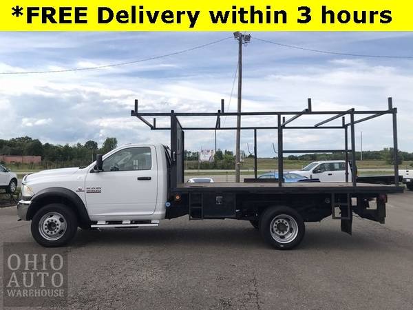 2014 Ram 5500 Tradesman 4x4 Cummins DIESEL Flatbed We Finance - cars... for sale in Canton, OH – photo 5
