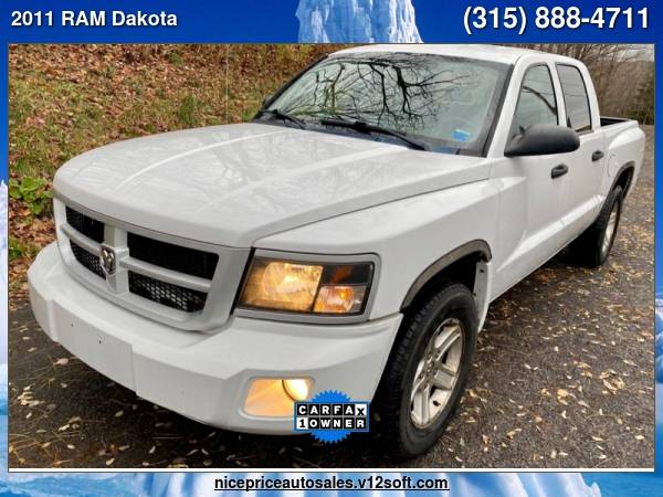 2011 Ram Dakota 4WD Crew Cab Bighorn/Lonestar - cars & trucks - by... for sale in new haven, NY