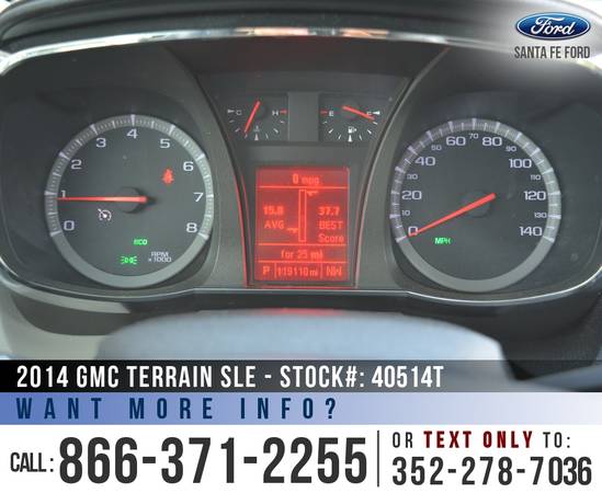 2014 GMC Terrain SLE *** Onstar, Touch Screen, Bluetooth *** - cars... for sale in Alachua, AL – photo 15