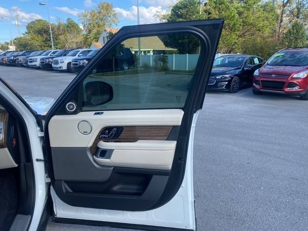 2019 Land Rover Range Rover 3.0L V6 Supercharged HSE suv White -... for sale in Swansboro, NC – photo 14