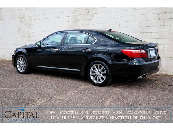 Incredible Lexus LS460 "L" with All-Wheel Drive, Nav, Etc. Only... for sale in Eau Claire, WI – photo 3