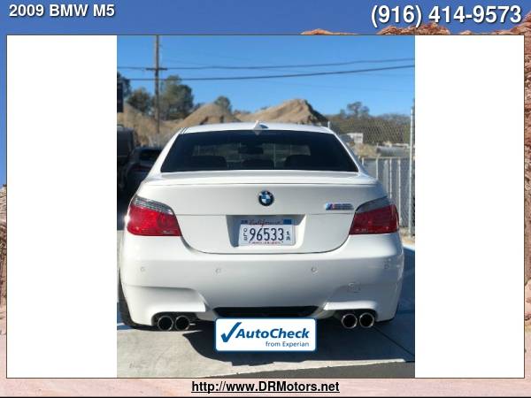 2009 BMW M5 4dr Sdn - cars & trucks - by dealer - vehicle automotive... for sale in Auburn , CA – photo 12