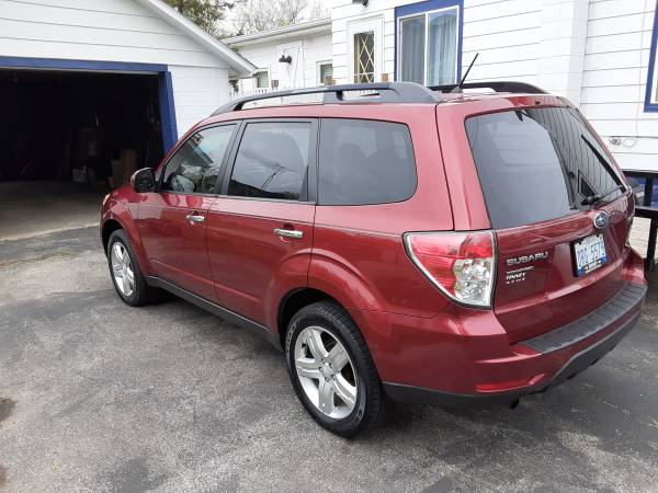 2010 Red Subaru Forester AWD for sale in South Haven, MI – photo 2