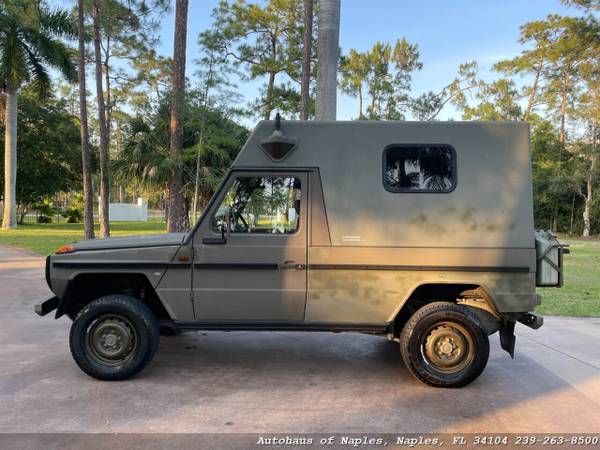 1989 Mercedes-Benz 230GE Puch G-Class HARD TOP! Swiss Army G-Wagon for sale in Naples, FL – photo 9