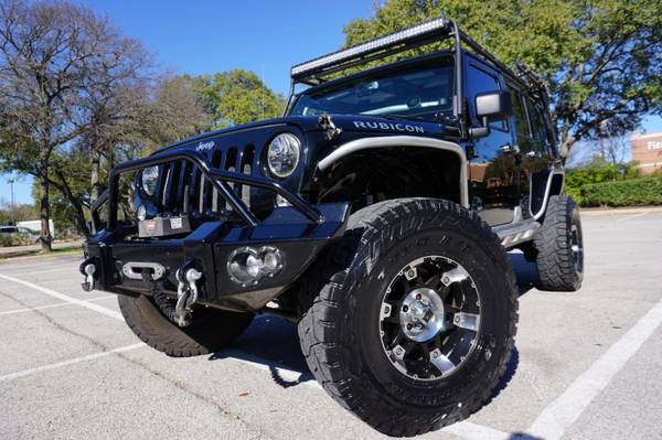 2014 Jeep Wrangler Unlimited Rubicon LIFTED 37inch Tires 6 for sale in Austin, TX – photo 4