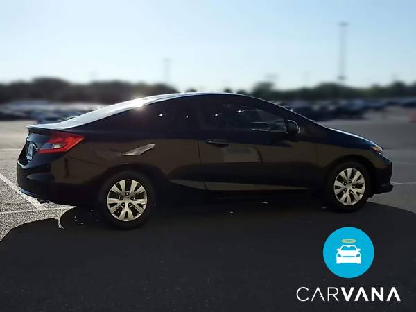 2012 Honda Civic LX Coupe 2D coupe Black - FINANCE ONLINE - cars &... for sale in Cambridge, MA – photo 12