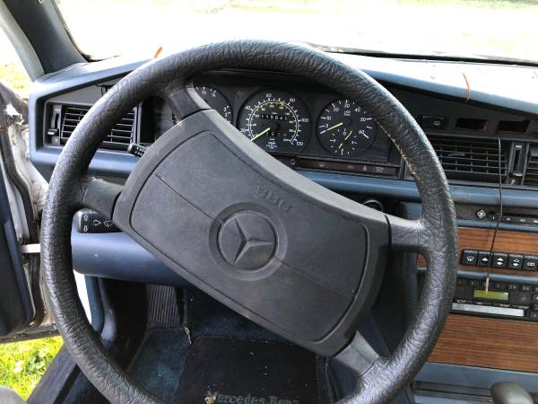 Mercedes 190D 1987 $1,200 OBO - cars & trucks - by owner - vehicle... for sale in Swansea, MA – photo 8