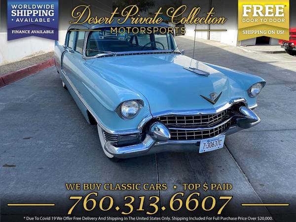 Drive this 1955 Cadillac 4 DOOR CLEAN and ORIGINAL Sedan home TODAY! for sale in Palm Desert, NY – photo 5