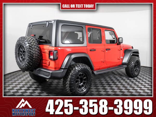 Lifted 2020 Jeep Wrangler Unlimited Sport 4x4 - - by for sale in Lynnwood, WA – photo 5