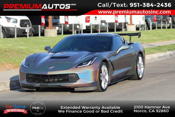 2015 Chevrolet Chevy Corvette 1LT - Custom Wrap LOW MILES! CLEAN... for sale in Norco, CA – photo 8