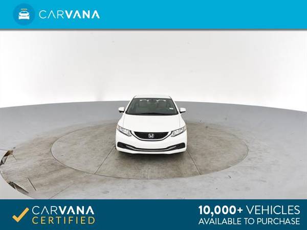 2014 Honda Civic Natural Gas Sedan 4D sedan White - FINANCE ONLINE for sale in Tucson, AZ – photo 19