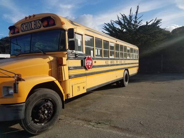 2000 bluebird school bus/skoolie for sale in Seaside, CA – photo 2