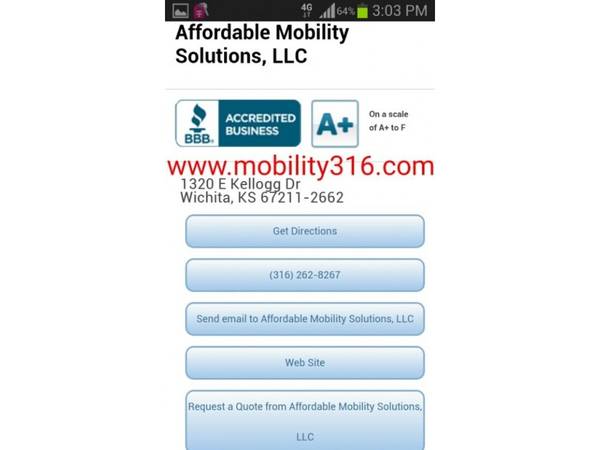 www mobility316 com Mobility Wheelchair Handicap Vans BEST PRICE IN for sale in Other, CO – photo 3