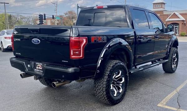 2016 Ford F-150 SUPERCREW BLACK WIDOW LIFTED - - by for sale in Grayslake, IL – photo 7