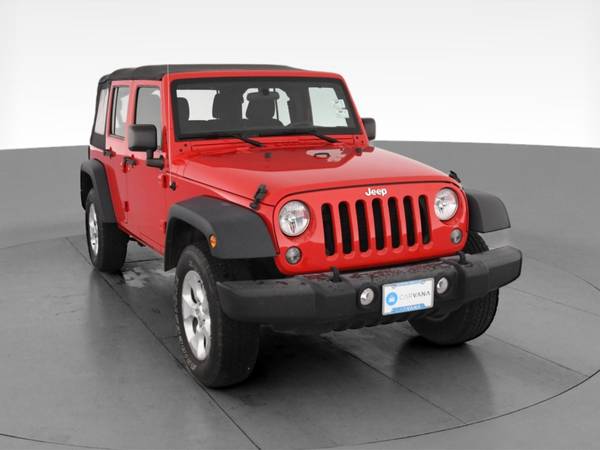 2015 Jeep Wrangler Unlimited Sport S SUV 4D suv Red - FINANCE ONLINE... for sale in Atlanta, MS – photo 16