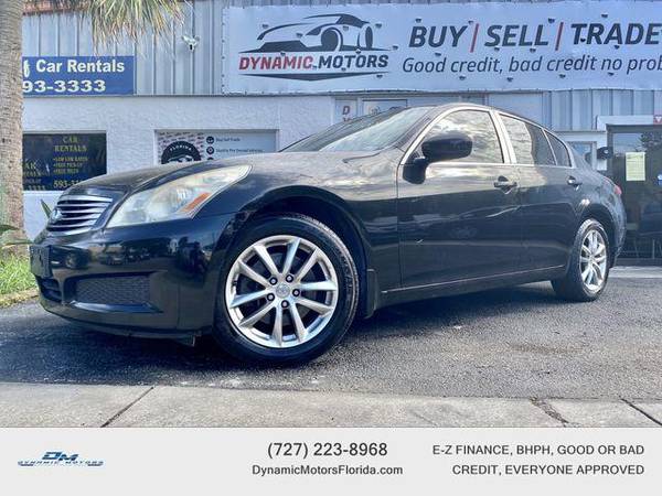 2009 INFINITI G G37x Sedan 4D CALL OR TEXT TODAY! for sale in Clearwater, FL