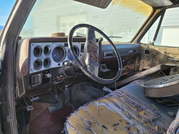 1984 chevy step side 4x4 - cars & trucks - by owner - vehicle... for sale in Bozeman, MT – photo 4