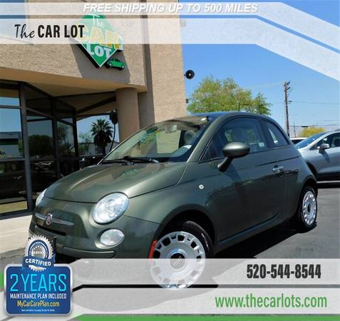 2012 Fiat 500 Pop CLEAN & CLEAR CARFAX Moon Roof/Cruise for sale in Tucson, AZ – photo 4