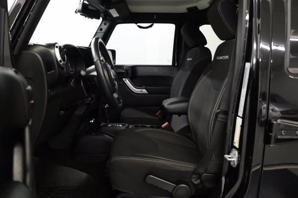 TOUGH Black WRANGLER 2015 Jeep Unlimited Rubicon 4X4 4WD HARD for sale in clinton, OK – photo 6