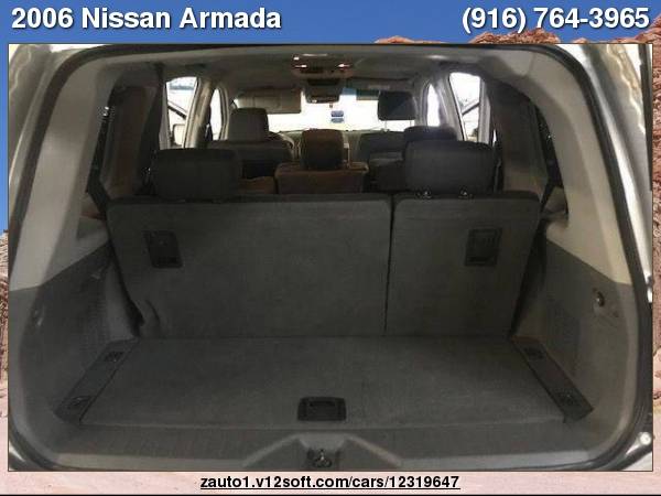 2006 Nissan Armada SE 4dr SUV for sale in Sacramento , CA – photo 23
