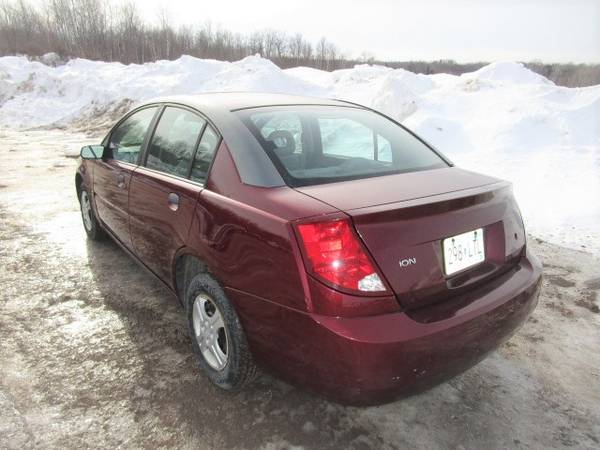 2003 Saturn Ion 1 Sedan Economy Car Great for TOWING - cars & trucks... for sale in Moose Lake, MN – photo 4