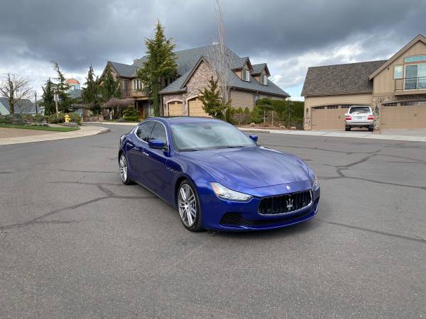14 Maserati Ghibli SQ4 - Gorgeous Blu Emozione - 500hp - cars & for sale in Happy valley, OR – photo 2