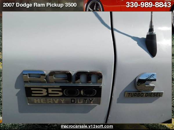 2007 Dodge Ram Pickup 3500 SLT 4x4 4dr Mega Cab 6.3 ft. SB DRW Pickup for sale in Akron, OH – photo 13