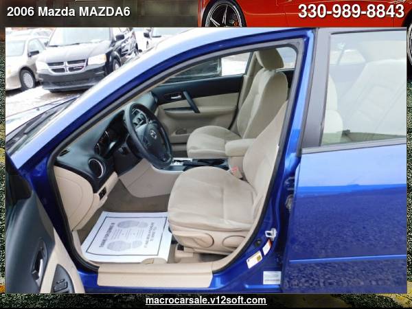 2006 Mazda MAZDA6 i 4dr Sedan with - cars & trucks - by dealer -... for sale in Akron, OH – photo 13