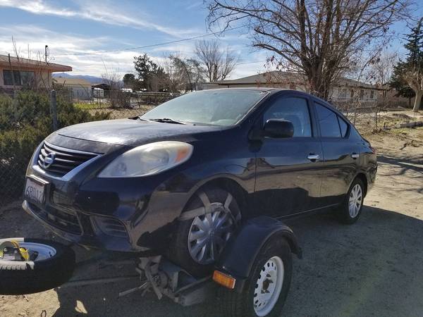 2012 Nissan Versa Auto, clean, runs xlnt, needs - - by for sale in Palmdale, CA – photo 3