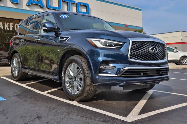 2019 *INFINITI* *QX80* *LUXE AWD* Hermosa Blue - cars & trucks - by... for sale in Oak Forest, IL – photo 9