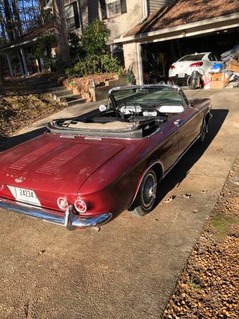 1964 Corvair Convertible 4-speed - cars & trucks - by owner -... for sale in Knoxville, TN – photo 14