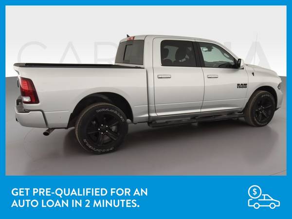 2018 Ram 1500 Crew Cab Night Pickup 4D 5 1/2 ft pickup Silver for sale in Dade City, FL – photo 9