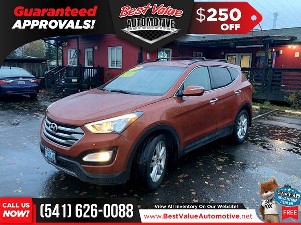 2013 Hyundai Santa Fe 2.0T Sport FOR ONLY $268/mo! - cars & trucks -... for sale in Eugene, OR – photo 3