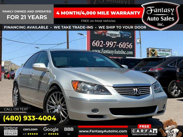 2006 Acura RL LOW MILESSedan Automatic w/Tech Pkg FOR ONLY 190/mo! for sale in Phoenix, AZ – photo 3