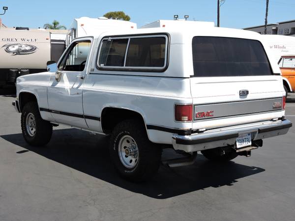 1989 GMC JIMMY K5 BLAZER SLE 4WD 4X4 for sale in Santa Ana, CA – photo 8