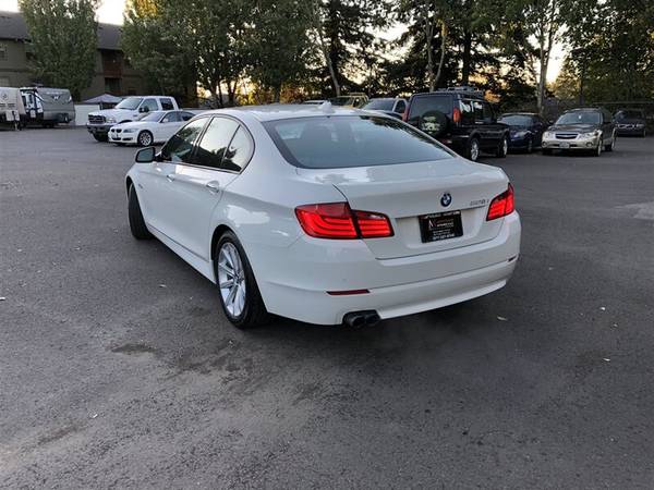 2012 BMW 528xi AWD, White On Black, Super Clean, Loaded - cars &... for sale in Tualatin, OR – photo 3