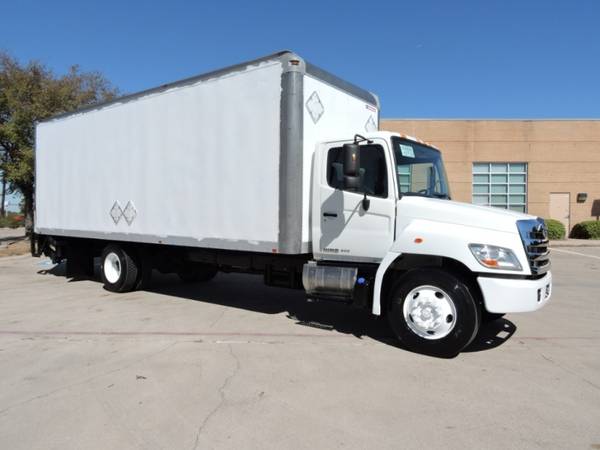 2015 HINO 268 26 FOOT BOX TRUCK W/LIFTGATE with for sale in Grand Prairie, TX – photo 14