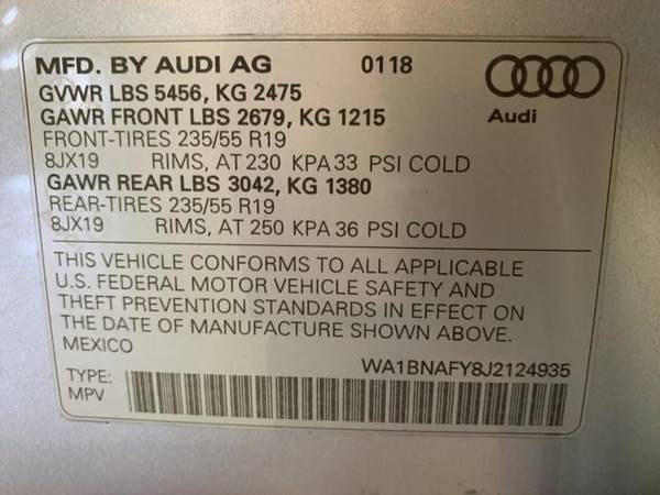 2018 Audi Q5 - - by dealer - vehicle automotive sale for sale in San Antonio, TX – photo 21