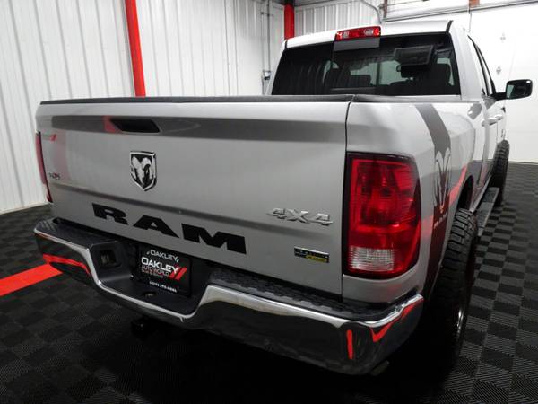 2016 RAM 1500 4WD Quad Cab SLT pickup Silver - cars & trucks - by... for sale in Branson West, MO – photo 15