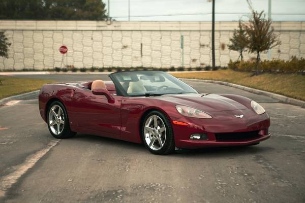2006 Chevrolet Corvette C6 Z51 Manual Convertible Monterey Red for sale in Tallahassee, FL – photo 5