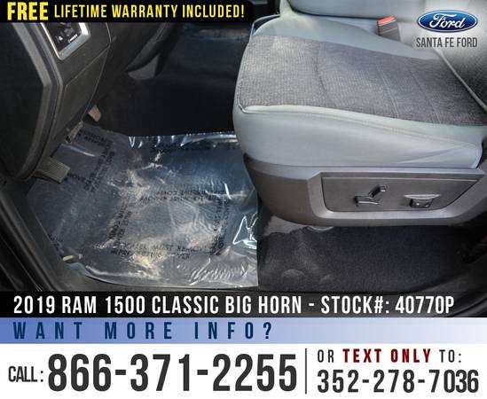 *** 2019 Ram 1500 Classic Big Horn *** Cruise - Bedliner - Camera -... for sale in Alachua, GA – photo 14