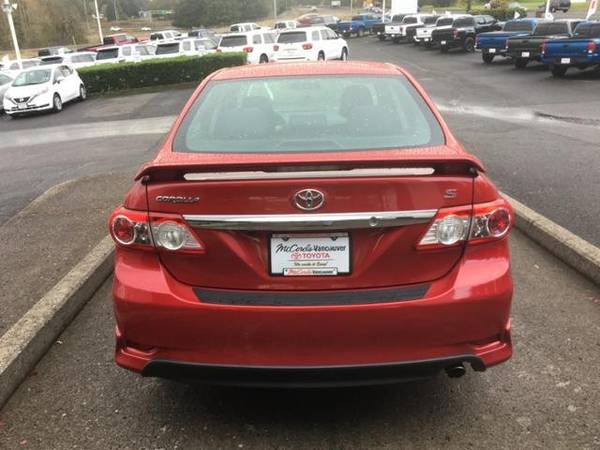 2013 Toyota Corolla 4dr Sdn Auto S Sedan - cars & trucks - by dealer... for sale in Vancouver, OR – photo 5