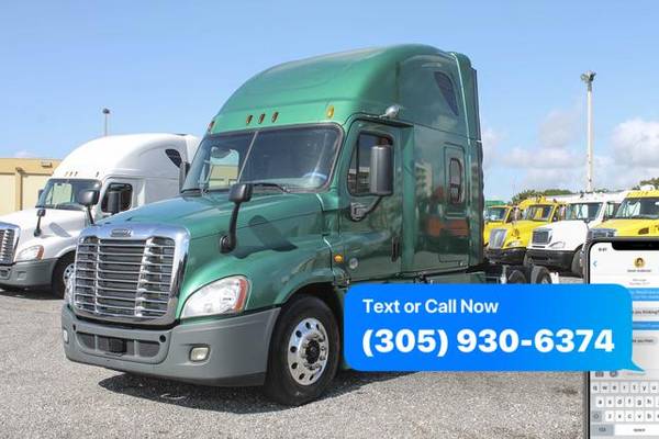 2014 Freightliner Cascadia Sleeper Truck For Sale *WE FINANCE BAD... for sale in Miami, FL – photo 3